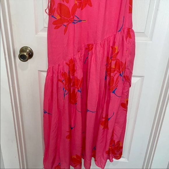 Free People She's A Waterfall Maxi Dress Sz 2 - Picture 8 of 9